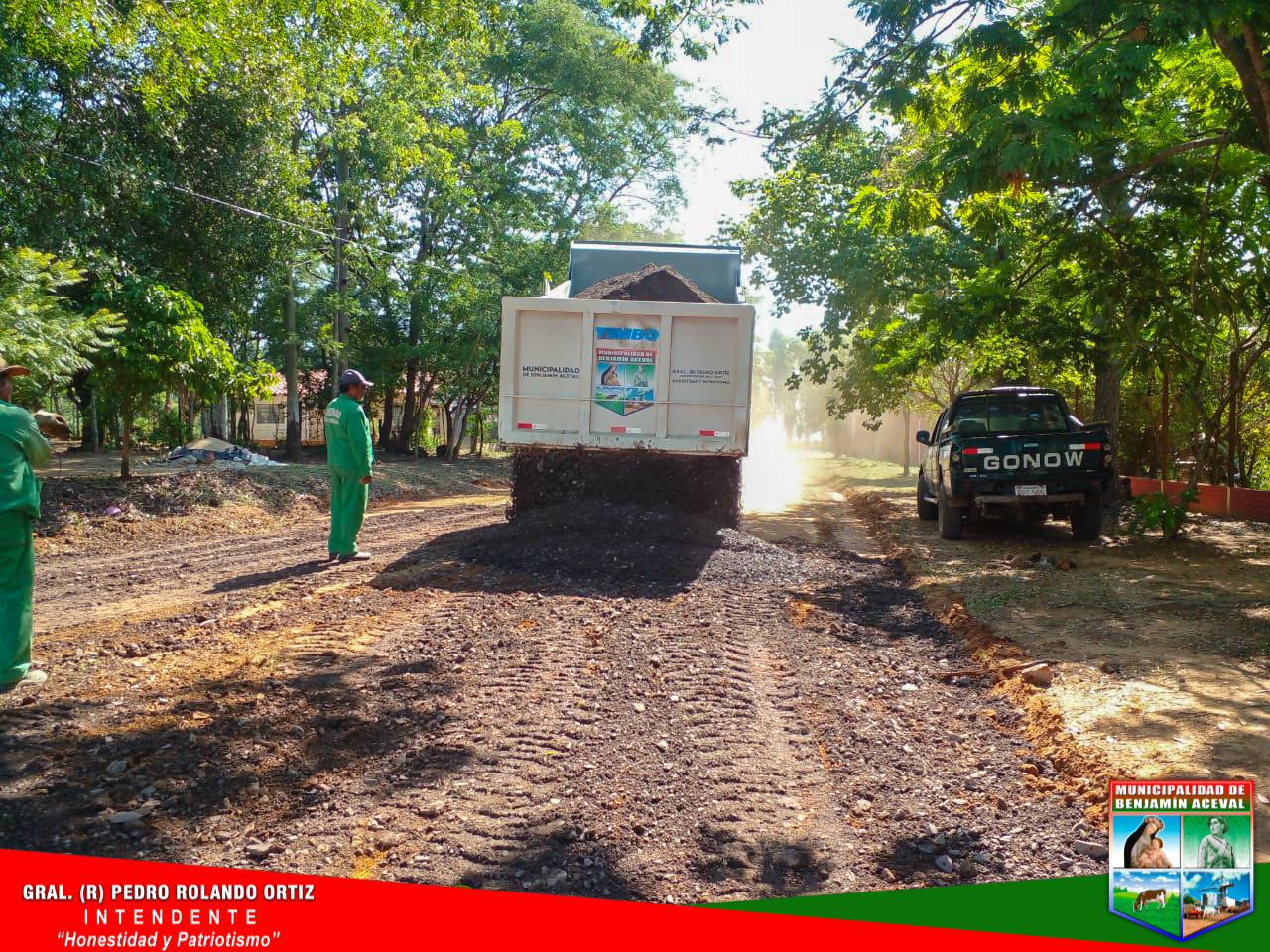 TRABAJOS VIALES DE PERFILADA Y CARGA DE RIPIO. – Municipalidad de ...